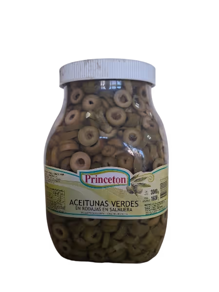 Aceitunas en rodajas Princenton por 3kg