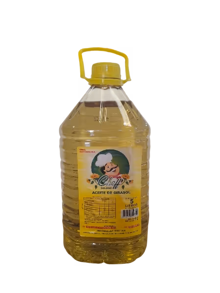 Aceite Cheff 5 lts Caja 4 unidades