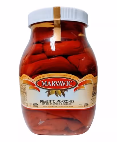 Pimientos Morrones Marvavic  por 3kg