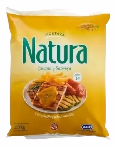 Mostaza Natura 3Kg
