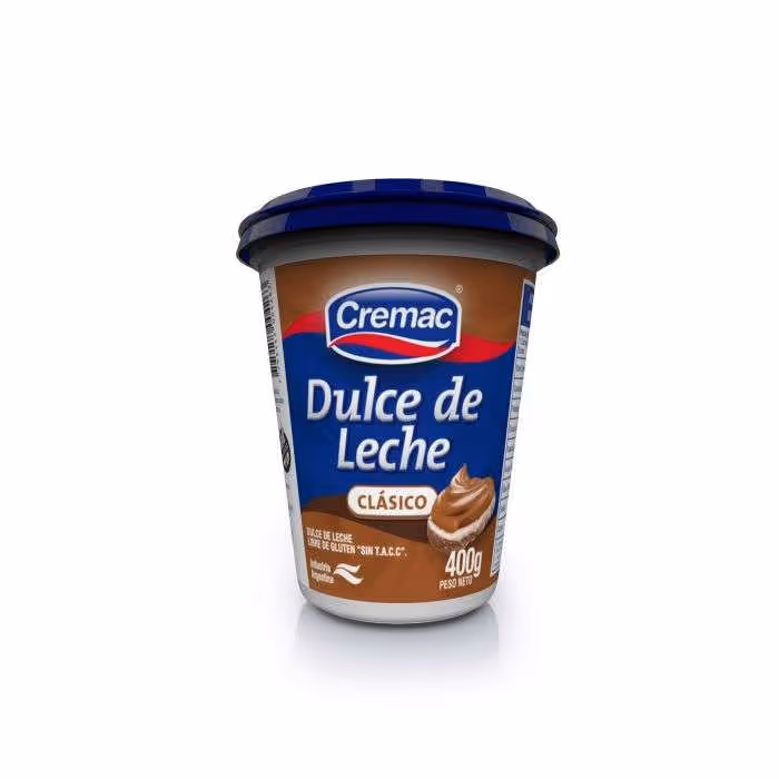 Dulce de leche Cremac 400g x caja de 24 unidades