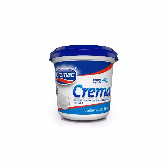 Crema de leche Cremac 300 ml x 3 unidades