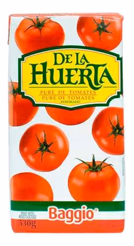 Pure de tomates da la huerta 530gr  x 3 unidades