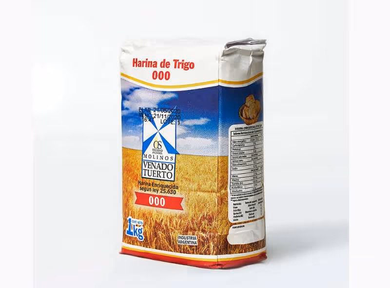 Harina venado tuerto 000 x pack diez unidades