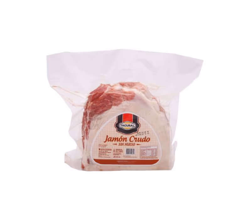 Jamon crudo Tacural envasado al vacio x 1/2 x Kg