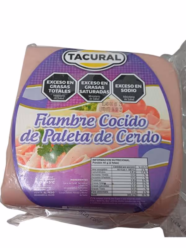 Paleta Tacural por 1/2 x Kg