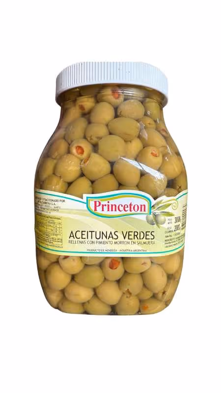 Aceitunas verdes rellenas Princenton por 3kg