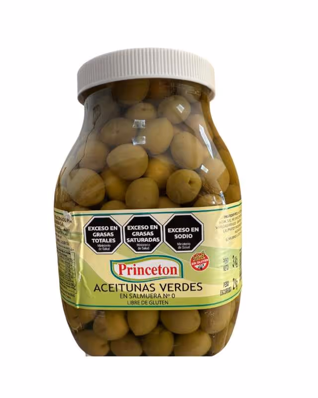 Aceitunas verdes n° 0 Princeton  por 3kg