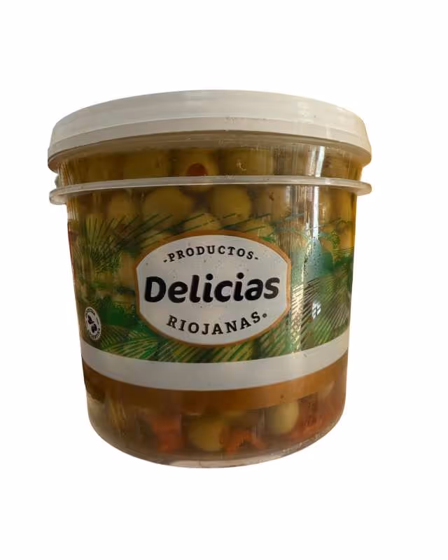 Aceitunas rellenas delicias riojanas por 3kg