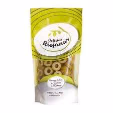 Aceitunas en rodajas delicias riojanas 180gr por caja 15 unidades