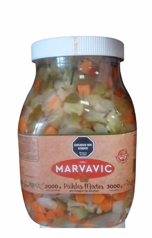 Pickles mixtos Marvavic 3kg
