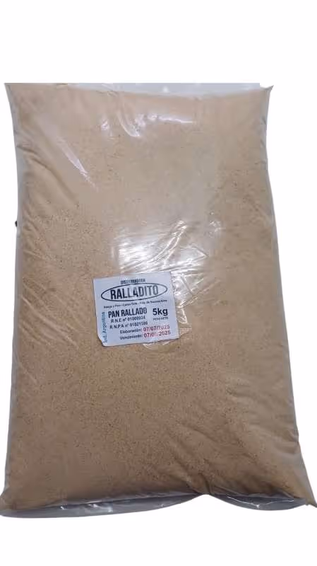 Pan rallado 5 kg
