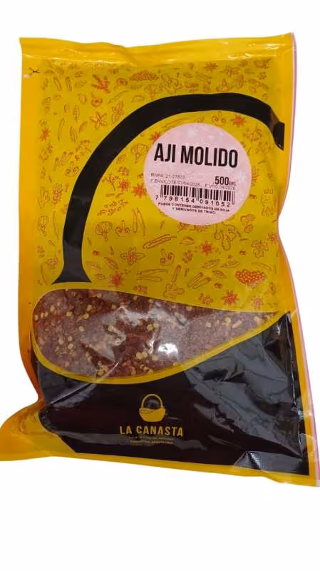 Aji Molido La Canasta 500 grs