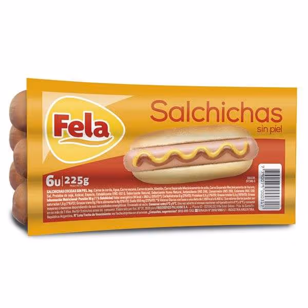 Salchichas Fela x 10u. c/u