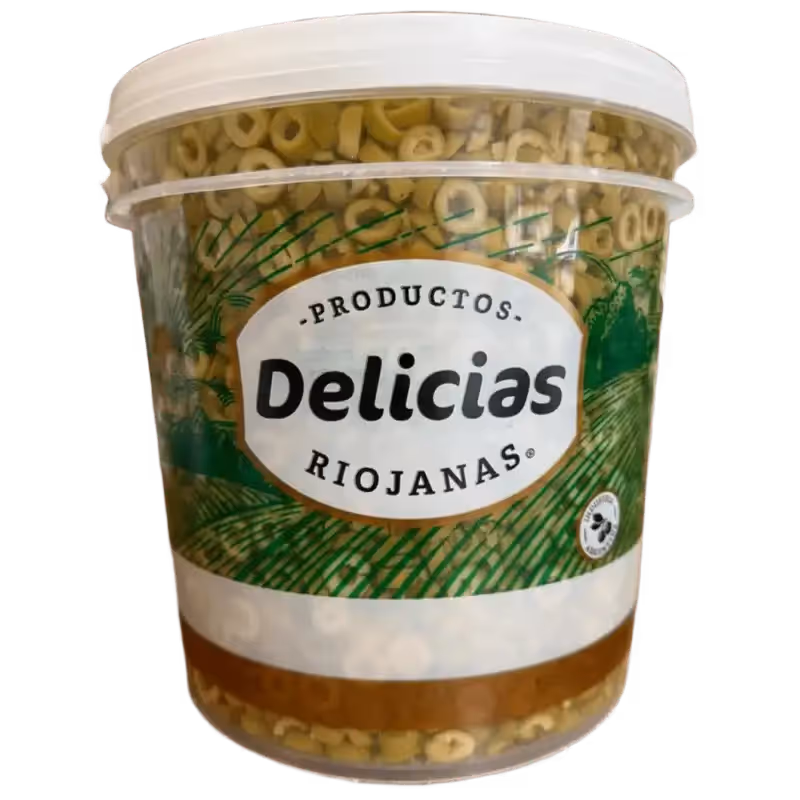 Aceitunas en rodajas Delicias Riojanas por 3kg