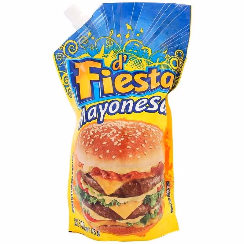 Mayonesa Fiesta 500gr x 3 unidades.