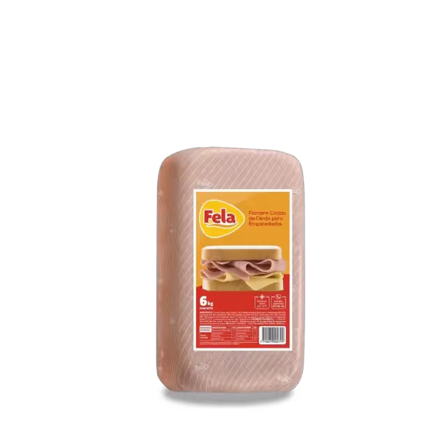 Fiambre cocido Fela x Kg/Horma entera.